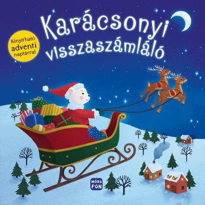 Karácsonyi visszaszámláló - Kinyitható adventi naptárral!