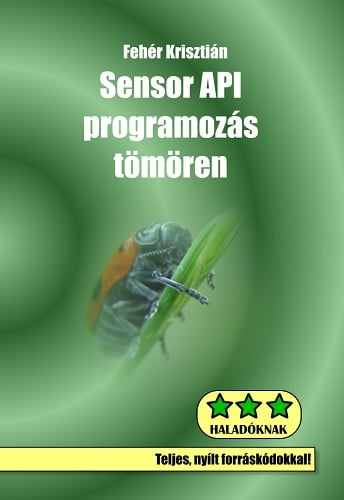 Sensor API programozás tömören