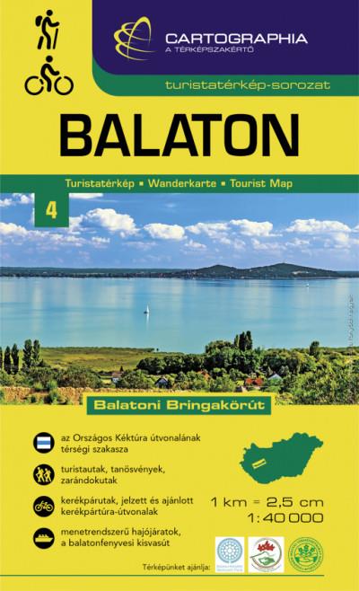 Balaton turistatérkép - 1:40 000