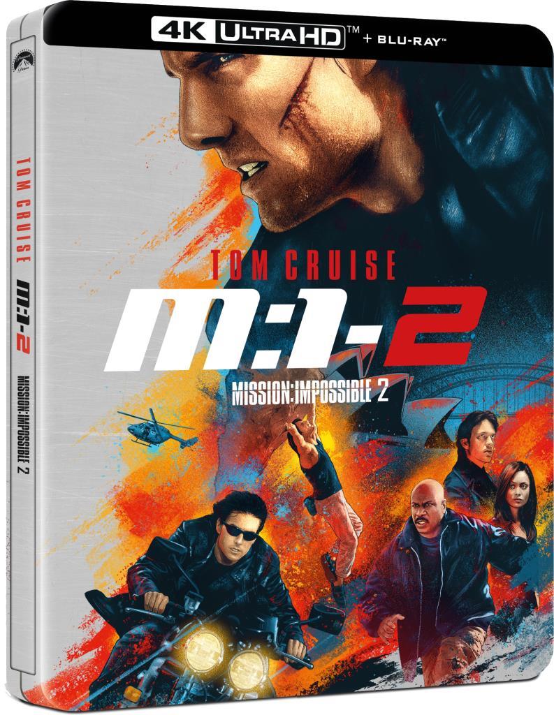 M:I-2 Mission: Impossible 2. (UHD + BD) - limitált, fémdobozos változat (steelbook) - Blu-ray