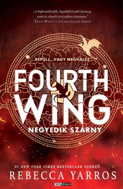 Fourth Wing (Special Edition) - Negyedik szárny - Éldekorált - ELŐRENDELHETŐ