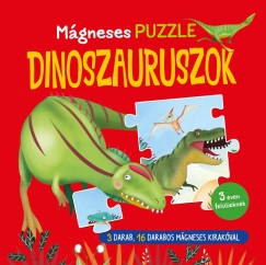 Mágneses puzzle - Dinoszauruszok