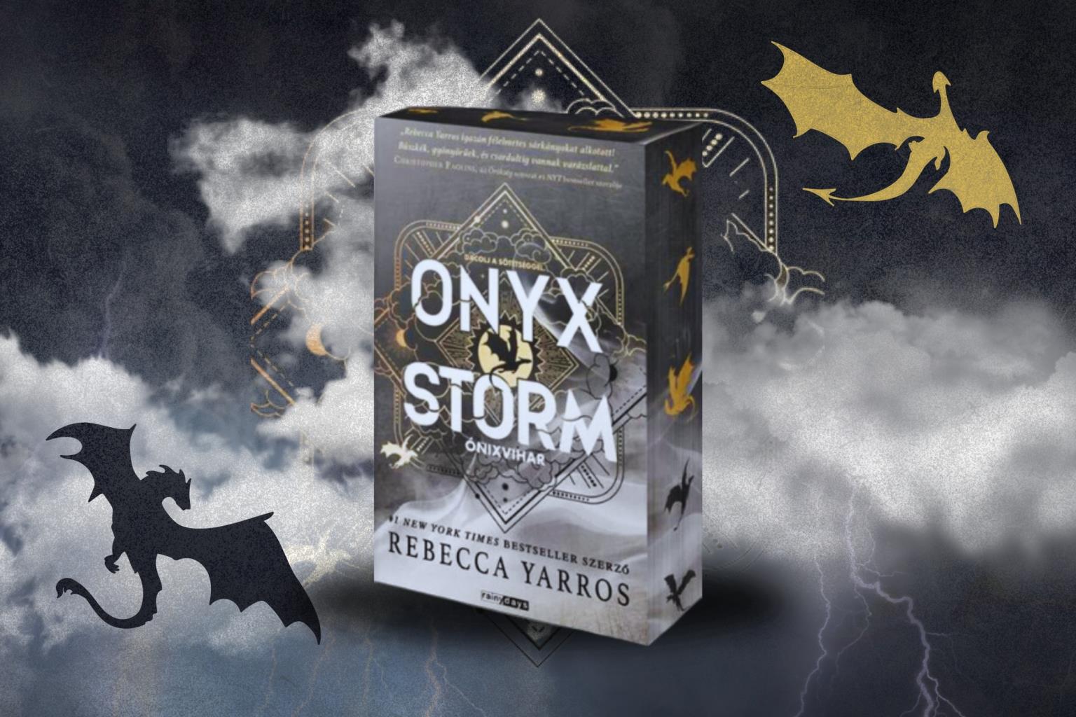 Rebecca Yarros: Onyx Storm – Az Empyrean sorozat harmadik része megérkezett! 