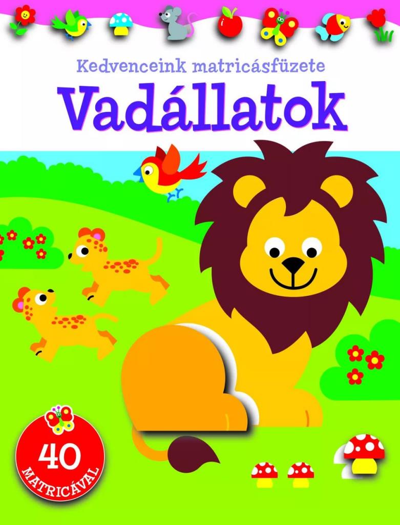 Kedvenceink matricásfüzete - Vadállatok