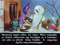 Mazsola és a hóember - Diafilm