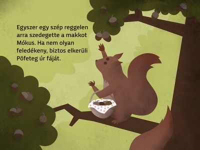 A mókus, a malac, a medve és a pöfeteg - Diafilm