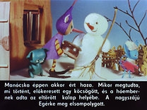 Mazsola és a hóember - Diafilm