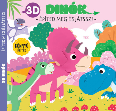 3D Dínók - Építsd meg és játssz!
