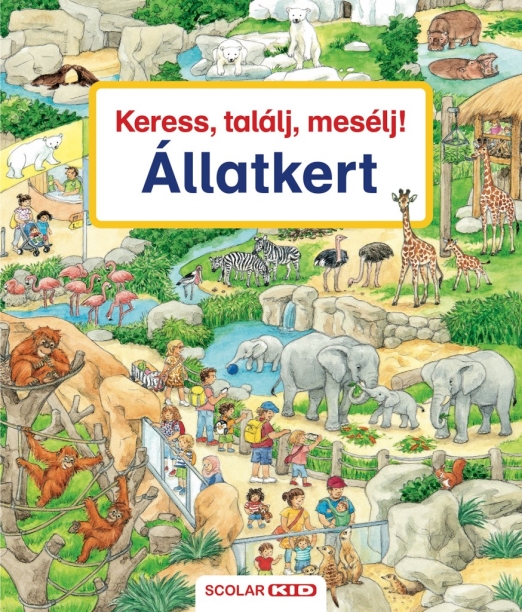 Keress, találj, mesélj! Állatkert