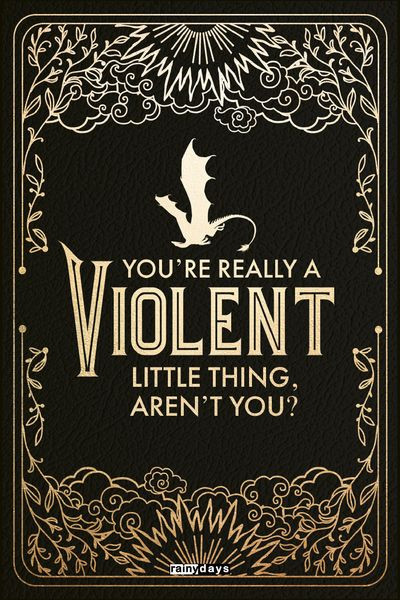 Official Fourth Wing Journal - Violent Little Thing Edition (vonalazott oldalakkal)