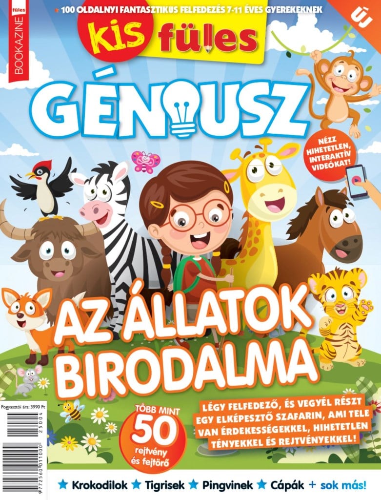Füles Bookazine - Kis Füles Géniusz - Az állatok birodalma