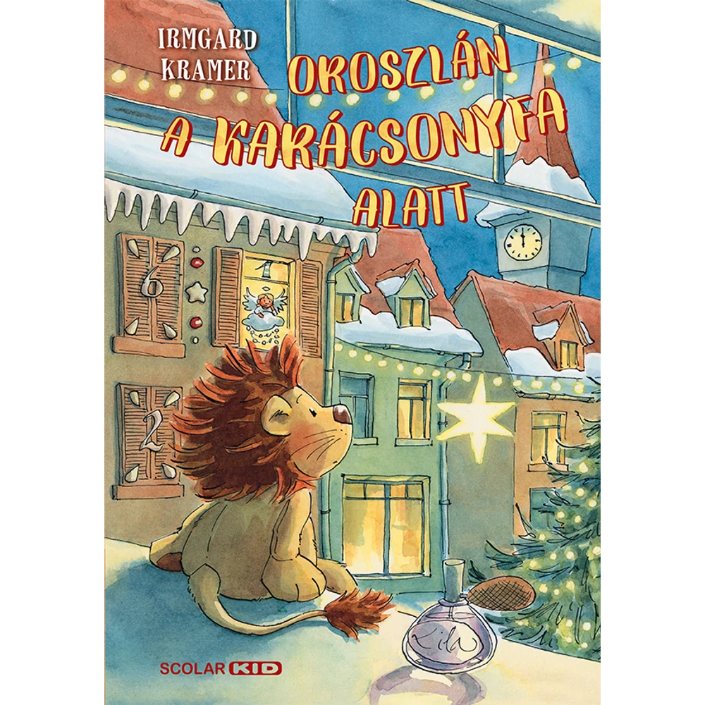 Oroszlán a karácsonyfa alatt