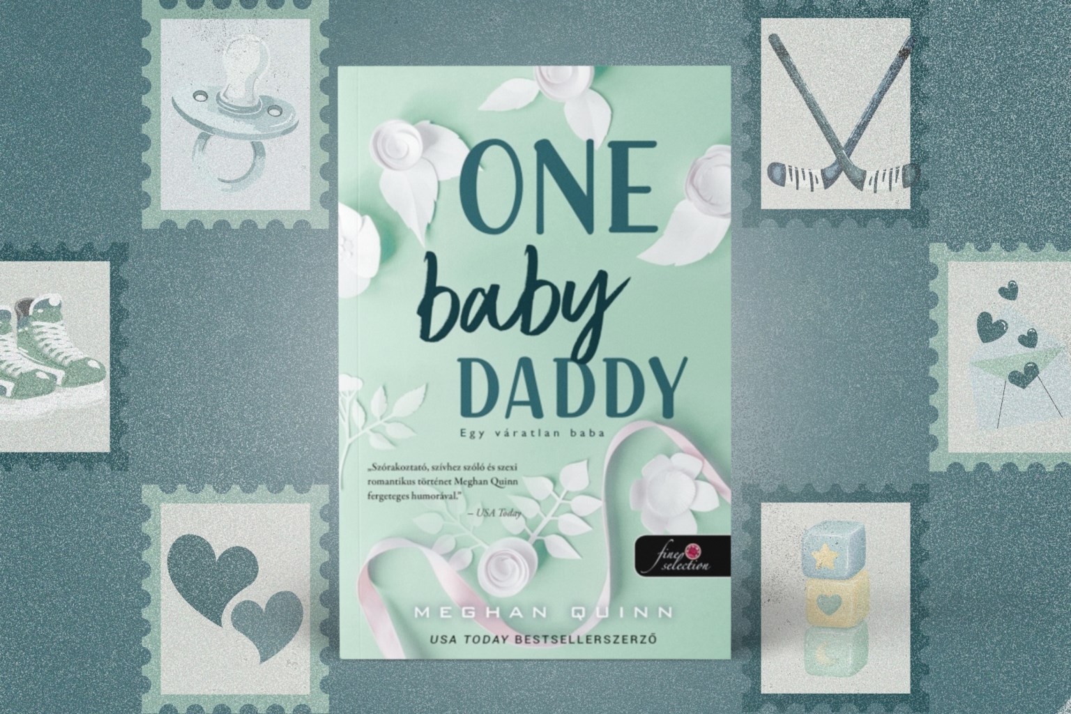 Meghan Quinn: One Baby Daddy - Minden, amit az új hokis románcról tudni kell!