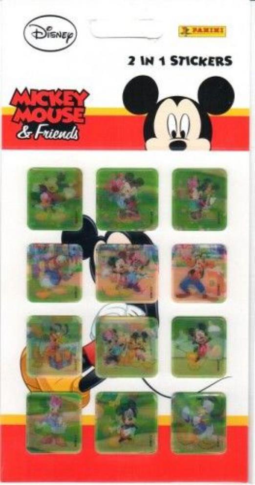 Matrica - Mickey Mouse & friends / 2 in 1