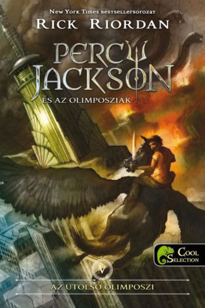 Percy Jackson és az olimposziak 5. - Az utolsó olimposzi - kemény kötés