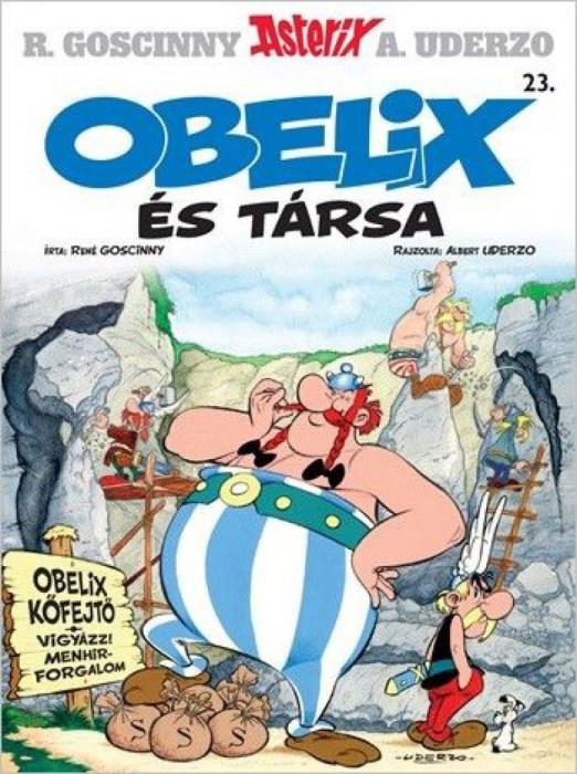 Asterix 23. - Obelix és társa