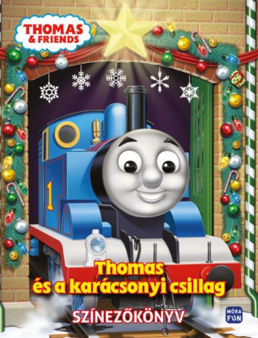 Thomas és a karácsonyi csillag - Színezőkönyv