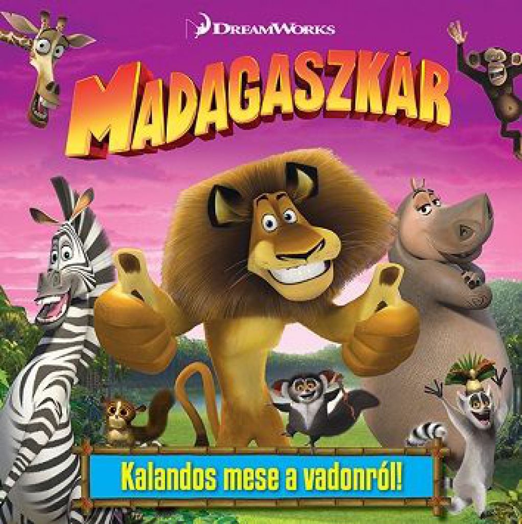 Madagaszkár - mesekönyv