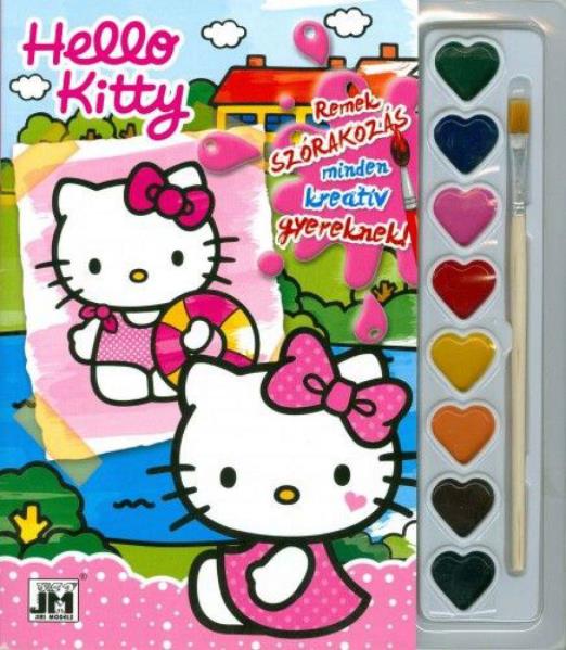 Hello Kitty - A5 kifestő festékkészlettel 2.