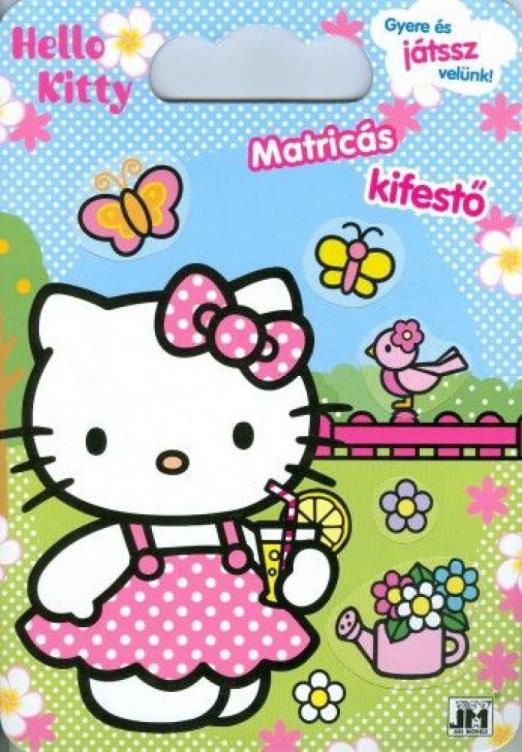 Hello Kitty - A4 színező mappa