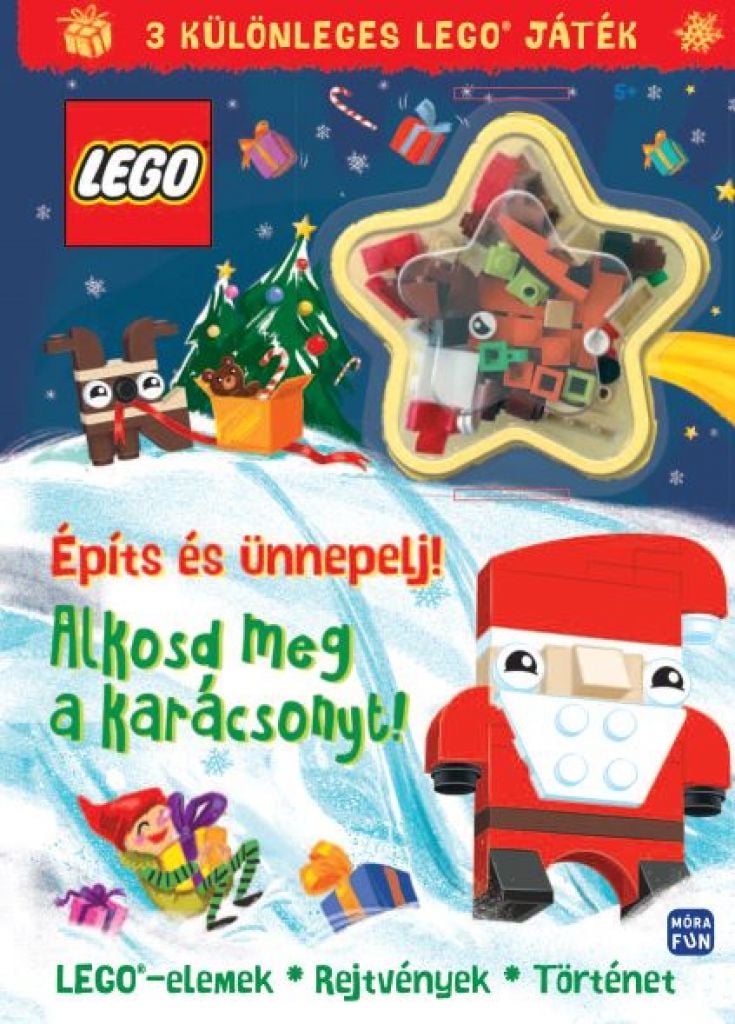 Lego - Építs és ünnepelj! - Alkosd meg a karácsonyt! - 3 különleges Lego játék