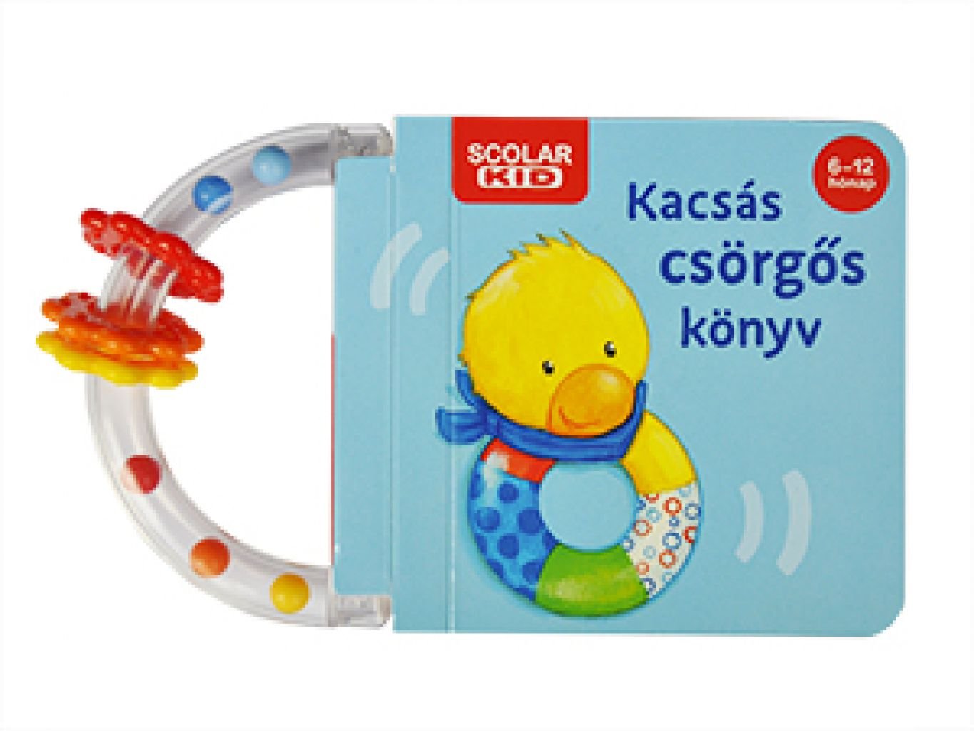 Kacsás csörgős könyv