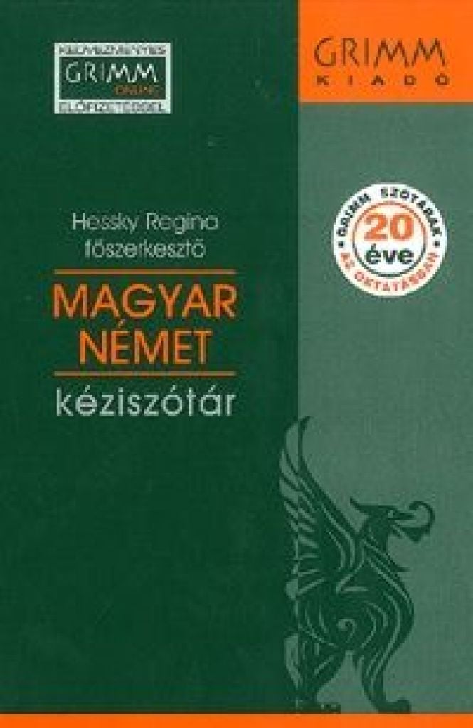 Magyar Német Kéziszótár Könyváruház 3251