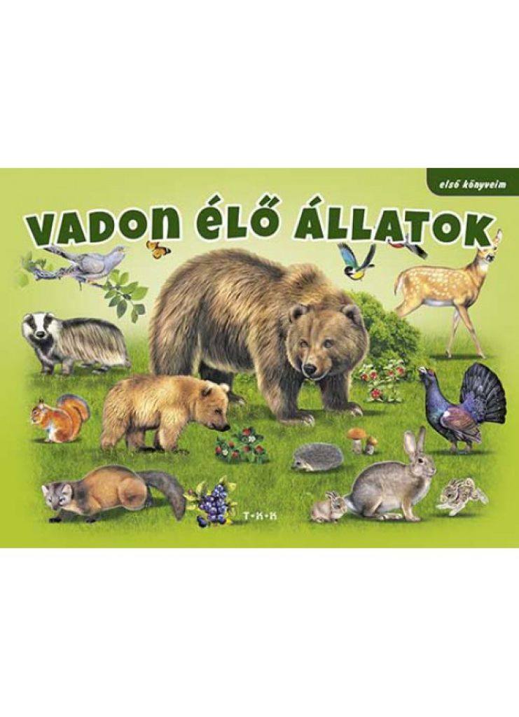 Vadon élő állatok- Első könyveim sorozat