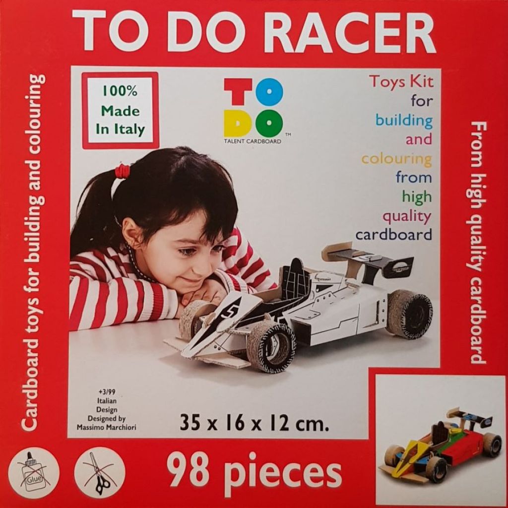 Versenyautó - Racer, 98 darabos