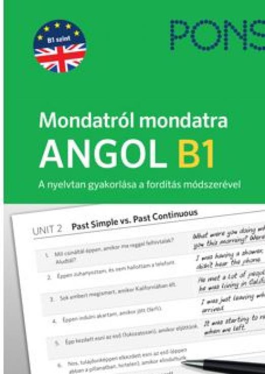 PONS Mondatról mondatra Angol B1