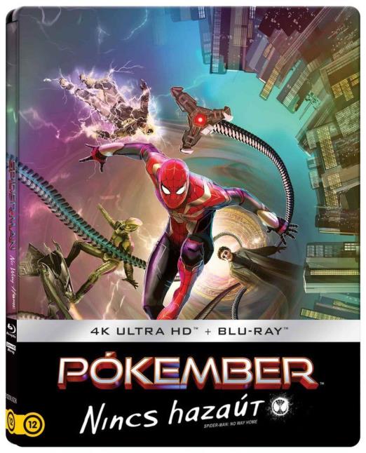 Pókember: Nincs hazaút (UHD+BD) - limitált, fémdobozos változat - Blu-ray