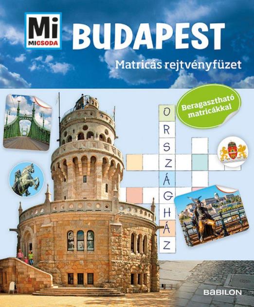 Budapest - Matricás rejtvényfüzet