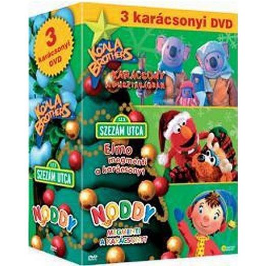 Karácsony díszdoboz (3 dvd) (Koala , Noddy, Elmo karácsonyi) - DVD