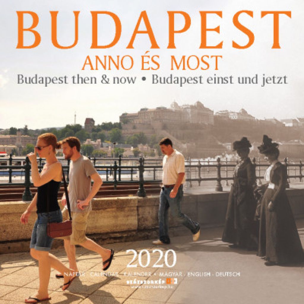 Budapest Anno és Most naptár 30x30 cm - 2020