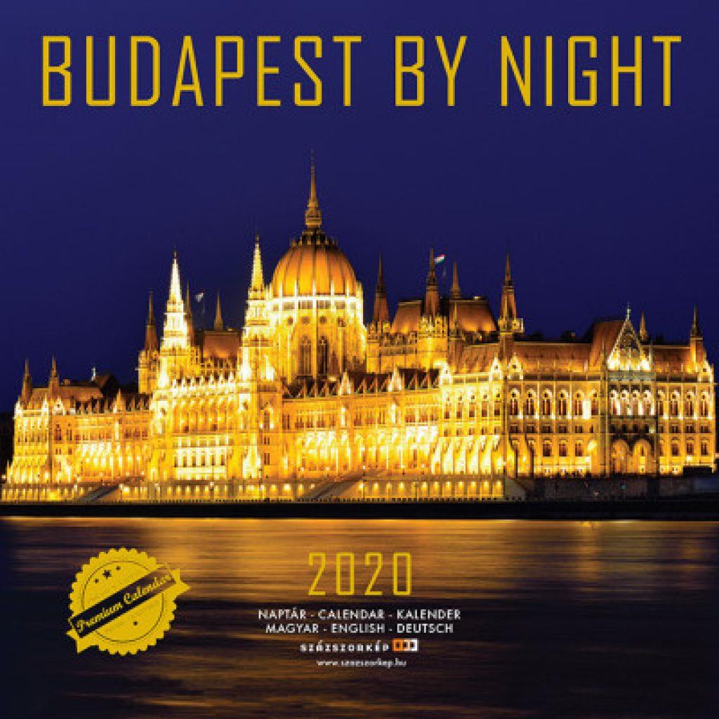 Budapest by night prémium naptár 2020 - 22x22 cm