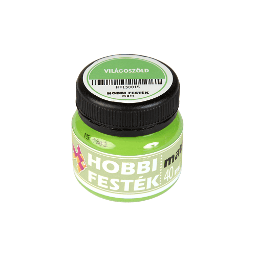 Hobbi festék matt világoszöld