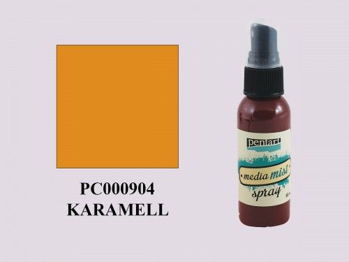 Média permetfesték spray, karamell 50ml