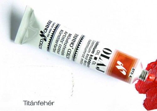 P.OLAJ TITÁNFEHÉR 801 tub 22ml/1