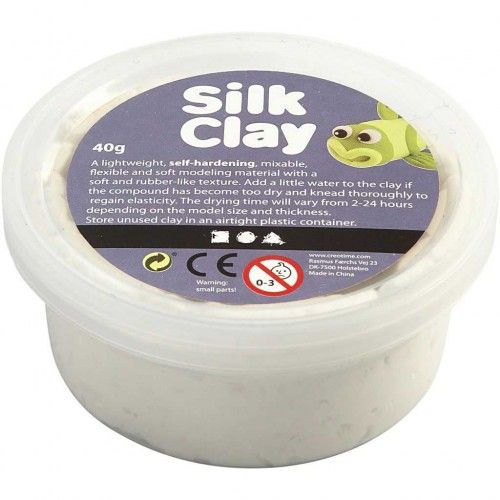 Silk gyurma- FEHÉR