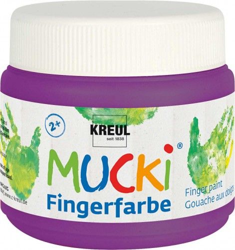 Mucki ujjfesték 150ml, csillogó Lila