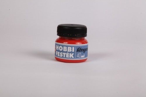 Hobbi festék fényes 40ml, Bordó