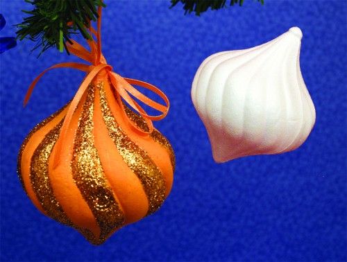 Hungarocell karácsonyfadísz búgócsiga