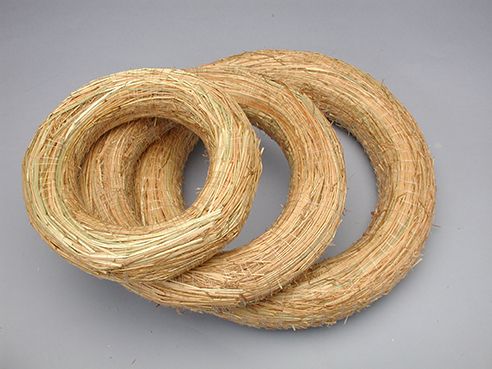 Koszorú szalma 25 cm