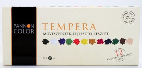 P.TEMPERA új 6*18ml alap klt.