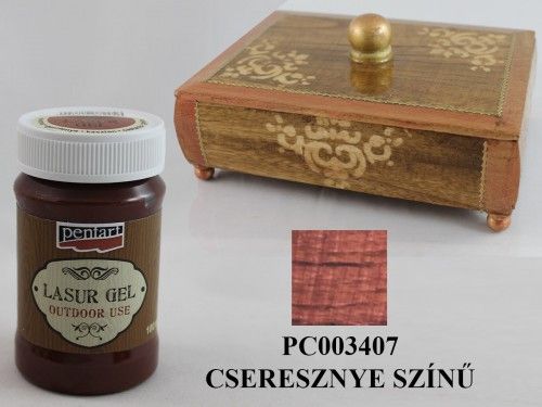 Lazúrgél 100ml, Cseresznye