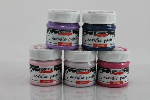 Fényes akrilfesték 50ml, Zöld