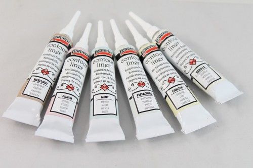 Üvegfesték kontúr 20 ml puncs
