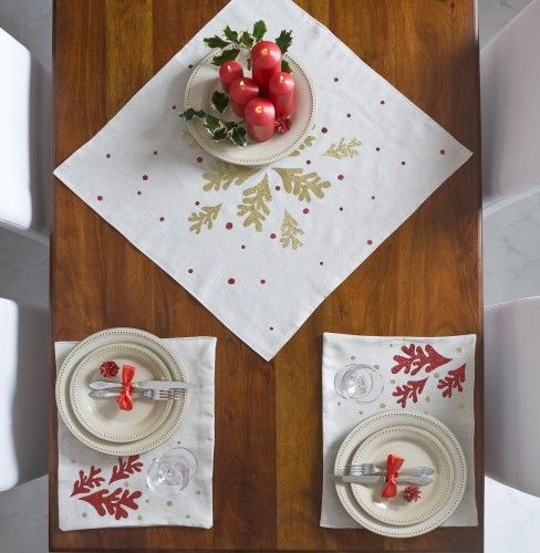 Praktika DIY készlet - Ünnepi terítő és alátét szett
