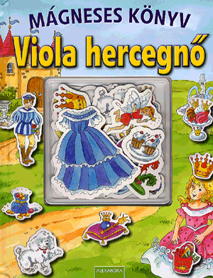 Mágneses könyv - Viola hercegnő