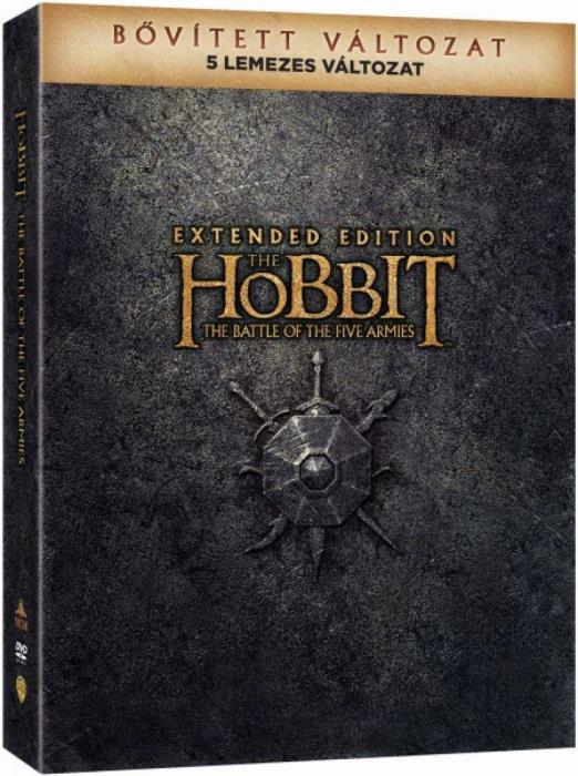 A hobbit: Az öt sereg csatája - 5 Lemezes Bővített Kiadás - DVD